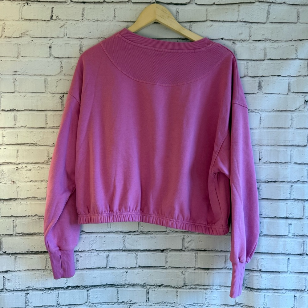 JoyLab Soft‎ Pink Ribbed Top - Picture 4 of 4